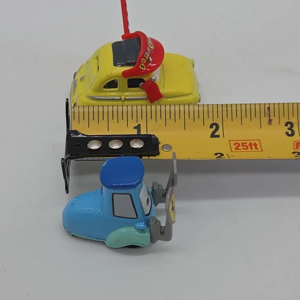 Lot 12 Disney Pixar Cars Diecast F430 Scruggs New Mater Sarge Luigi Guido Wingo